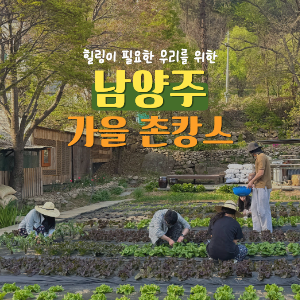 [가을 기수 OPEN] 촌캉스 즐기기 가장 좋은 계절, 남양주 가을 촌캉스 (10월 3일, 17일, 31일) 이미지
